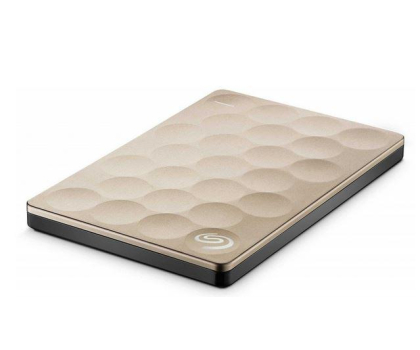 Dysk zewnętrzny Seagate BackupPlus Ultra Slim 2TB USB 3.0 Złoty